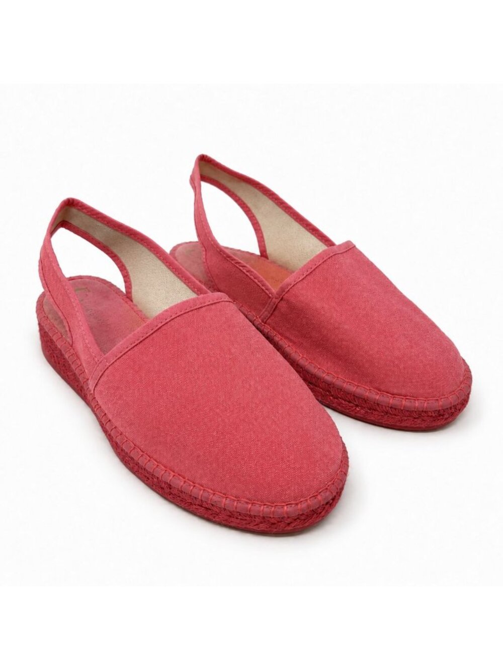 Gaimo Canvas Slingback Espadrille Flats Womens EU 38 Handmade Made in Spain